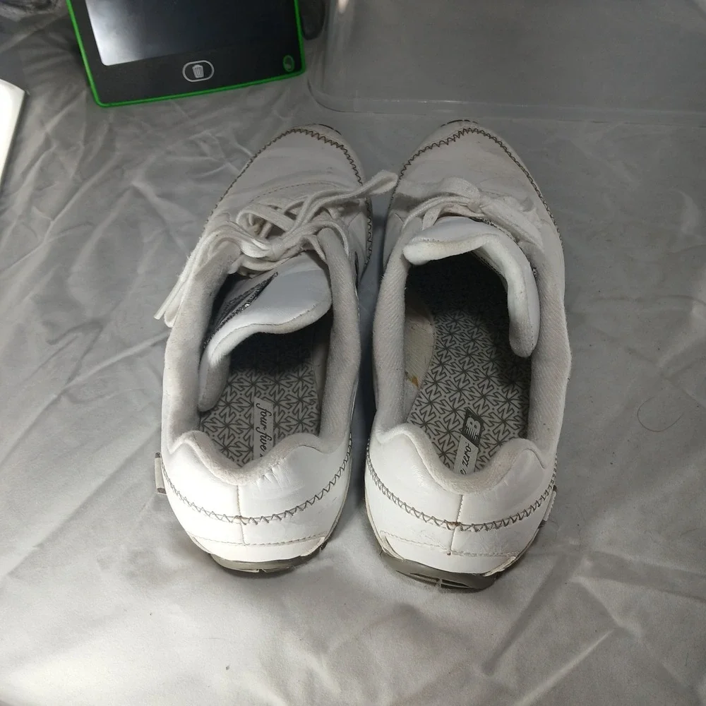 New Balance WA450PL White Leather Athletic Running Walking Shoes Womens Size 7.5